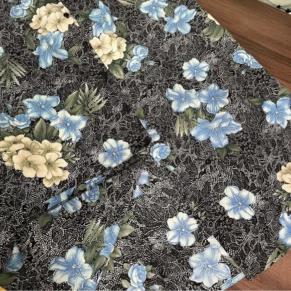 Vintage Floral Paisley Maxi Skirt - Picture 8 of 10